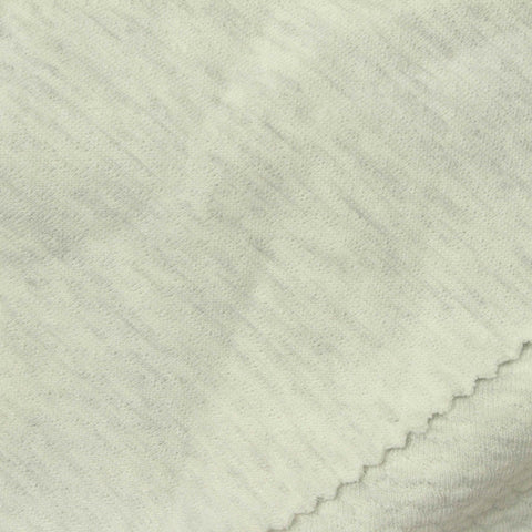 Light Off-White Tone-on-Tone Honeycomb Jacquard, Poly-Viscose