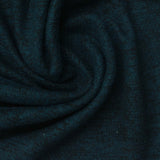 Dark Teal Marl Chunky Knit, Viscose-Poly, 230 gsm — photo 1
