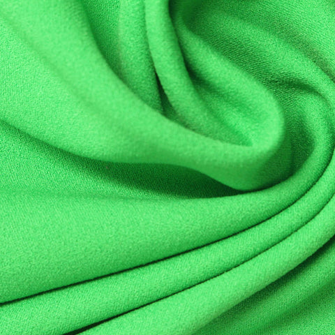 Polyester Stretch Scuba Knit Fabric, 270 gsm, 150 cm — Green