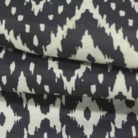 Charcoal Ikat Woven
