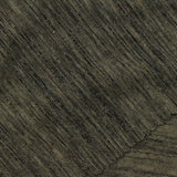 Dark Brown Stripes Jersey Knit, Poly-Viscose — photo 1