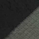 Dark Grey Diamond Scuba Knit, Poly-Viscose — photo 1