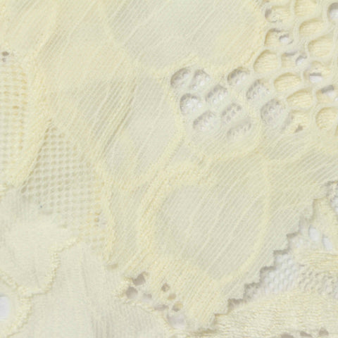 Light Cream Openwork Knit, Nylon