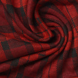 Red Plaid Jacquard, Poly-Cotton, 190 gsm, 160 cm, ref EF-257379 — photo 1