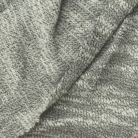 Grey Marl Chunky Knit, Polyester