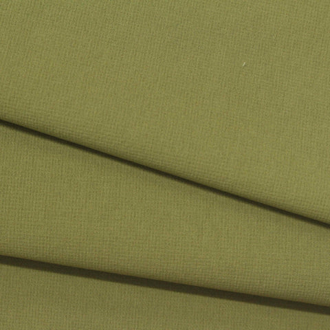 Nylon Stretch Waffle Knit Fabric, 190 gsm, 143 cm — Green