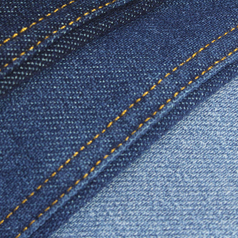 Polyester Cotton Stretch Velvet Fabric, 320 gsm, 165 cm — Navy