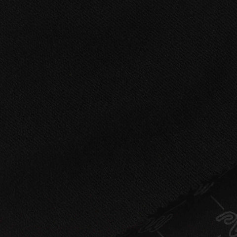 Dark Grey Diagonal-Grid French Terry, Poly-Cotton