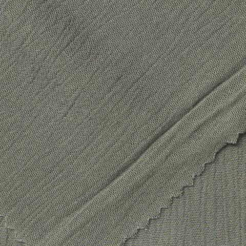 100% Viscose Crepe Fabric, 135 gsm — Green