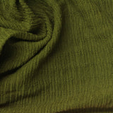 Polyester Stretch Crepe Fabric, 175 gsm — Green — photo 1