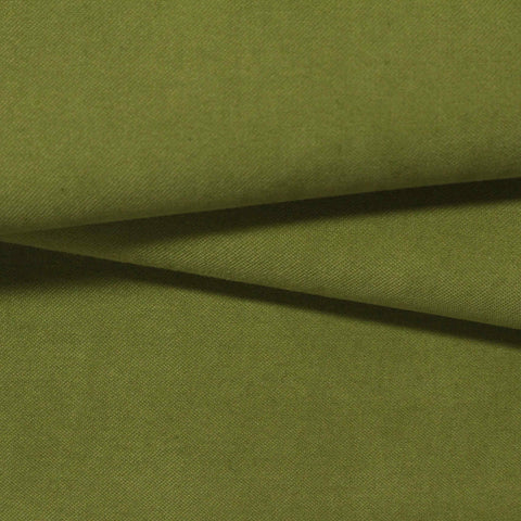 Brushed Polyester Peachskin Fabric, 150 gsm — Green