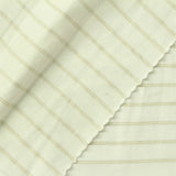 Beige Horizontal-Stripe Jersey Knit, Viscose, 230 gsm — photo 1