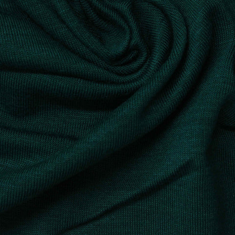 Viscose Stretch Jersey Knit Fabric, 211 gsm, 170 cm — Green