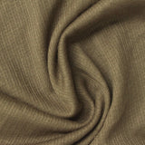 Polyester Cotton Blend Stretch Interlock Knit Fabric, 165 gsm, 150 cm — Khaki — photo 1