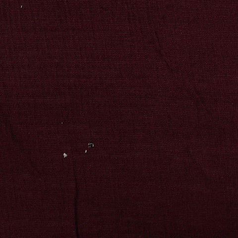 Viscose Polyester Stretch Chunky Knit Fabric, 130 gsm, 180 cm — Red