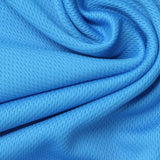 100% Polyester Birdseye Knit Fabric, 185 gsm, 160 cm — Blue — photo 1