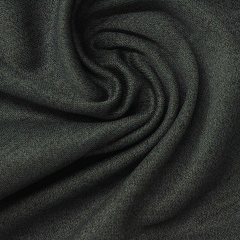 Dark Grey Marl Scuba Knit, Polyester, 250 gsm