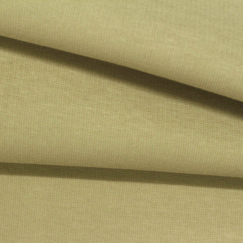 Polyester Cotton Scuba Knit Fabric, 300 gsm, 175 cm — Khaki