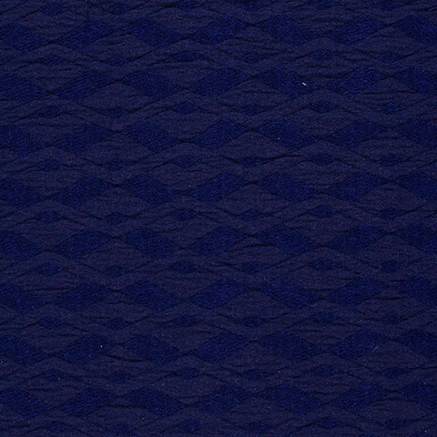 Dark Blue Tone-on-Tone Jacquard, Poly-Acrylic