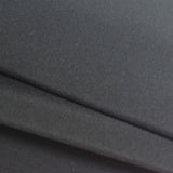 Polyester Stretch Fleece Fabric, 320 gsm, 148 cm — Black — photo 1