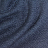 Blue Geometric-Diamond Jacquard, Polyester — photo 1