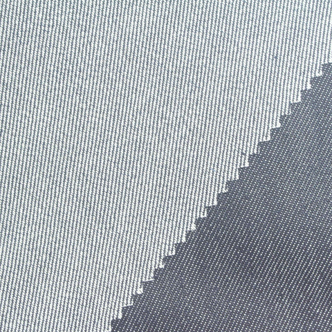 Tencel Lyocell Cotton Metallic Woven Fabric, 332 gsm, 180 cm — Blue