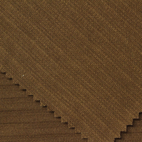 Brown Marl Knit, Poly-Viscose