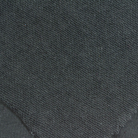 Grey Glitter French Terry, Cotton-Poly