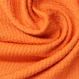 Jacquard Polyester Stretch Knit Fabric, 290 gsm, 160 cm — Orange, ref EF-247912 — photo 1