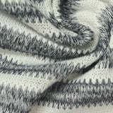 Cream Marl Jersey Knit, Polyester, 250 gsm — photo 1