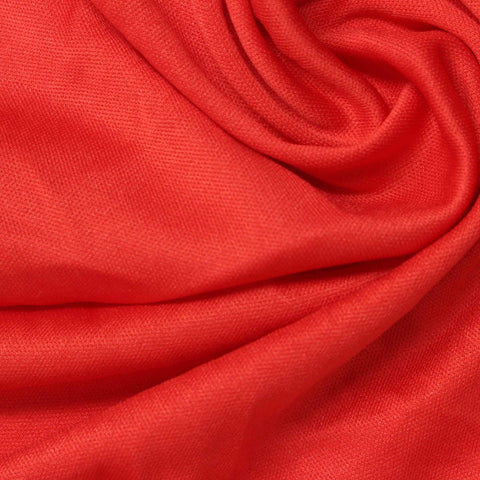 100% Polyester Jersey Knit Fabric, 110 gsm, 162 cm — Red