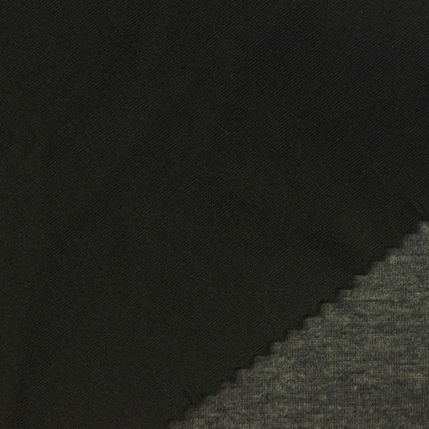 Heather Polyester Stretch Scuba Knit Fabric, 230 gsm, 180 cm