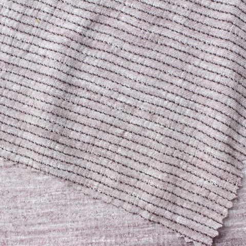 Light Purple Marl Crepe, Viscose-Poly