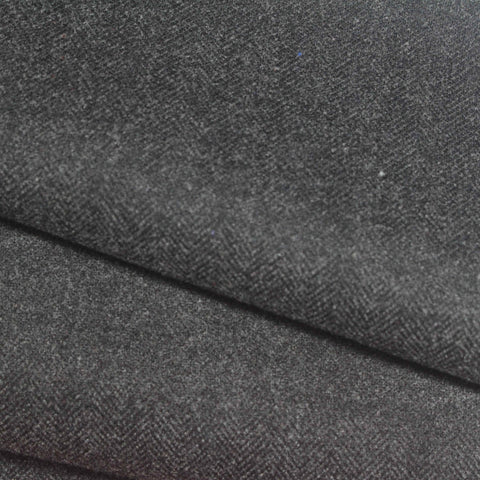 Dark Grey Herringbone Knit, Polyester