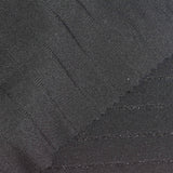 Black Horizontal-Stripe Knit, Polyester, 198 gsm — photo 1