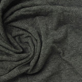 Dark Grey Heathered-Marl Jersey Knit, Poly-Viscose, 140 gsm — photo 1