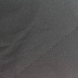 Polyester Stretch Milk Silk Knit Fabric, 200 gsm, 155 cm — Black — photo 1