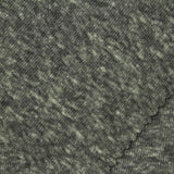 Dark Grey Marl Rib Knit, Poly-Cotton, 280 gsm — photo 1