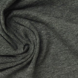 Dark Grey Marl Jersey Knit, Poly-Cotton, 177 gsm — photo 1