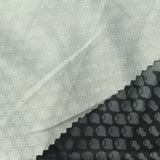 Grey Geometric-Circle Birdseye Knit, Polyester — photo 1