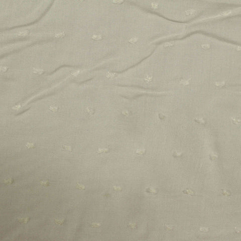 Grey Dots Jacquard, Viscose