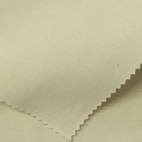 Cotton Polyester Scuba Knit Fabric, 290 gsm, 170 cm — Beige