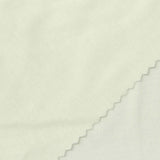 Viscose Stretch Rib Knit Fabric, 190 gsm, 180 cm — White — photo 1