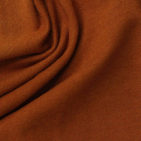 French Terry Fabric, 305 gsm — Brown