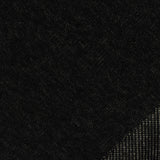 Black Chevron Rib Knit, Poly-Cotton — photo 1