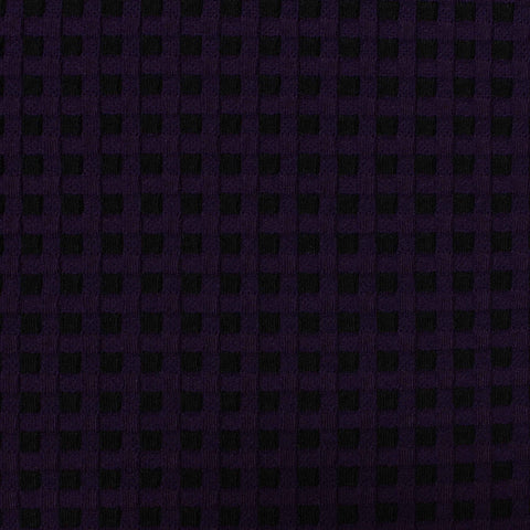 Purple Squares Jacquard, Polyester