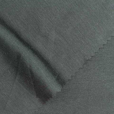 Grey Heather Ponte Knit, Viscose-Nylon, 220 gsm