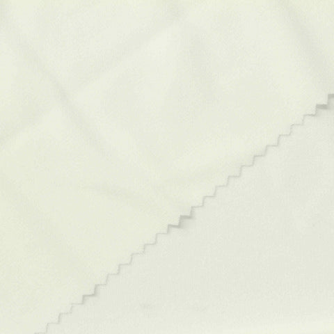100% Viscose Interlock Knit Fabric, 220 gsm, 200 cm — White