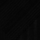 Polyester Stretch Rib Knit Fabric, 240 gsm, 155 cm — Black — photo 1