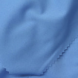 Polyester Stretch Piqué Knit Fabric, 137 gsm, 180 cm — Blue — photo 1